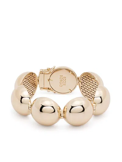 Eddie Borgo Large Dome Bracelet In Gold