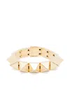 Eddie Borgo Large Pyramid Bracelet In Gold