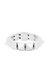 Eddie Borgo Large Pyramid Bracelet In Silver