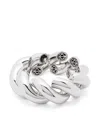 Eddie Borgo Large Rope Bracelet In Silver