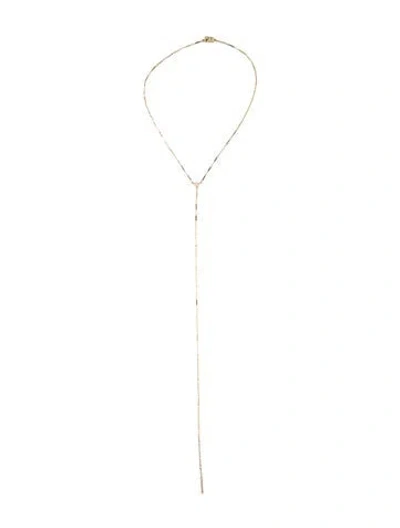 Pre-owned Eddie Borgo Lariat Necklace, 19.25" In Multi