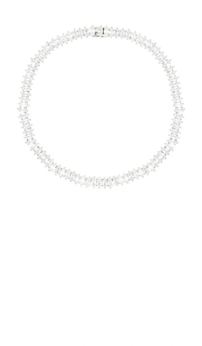 Eddie Borgo Marquise Riviera Necklace In Metallic