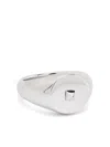 Eddie Borgo Mini Pyramid Ring In Silver