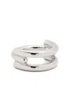 Eddie Borgo Offener Idle Ring In White
