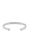 Eddie Borgo Open Pyramid Bracelet In Silver