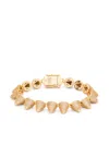Eddie Borgo Pavé Cone Bracelet In Gold