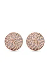 Eddie Borgo Pavé Cone Earrings In Pink