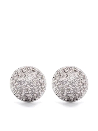 Eddie Borgo Pavé Cone Earrings In Silver