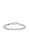 Eddie Borgo Pavé Cone Tennis Bracelet In Silver