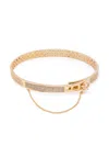 Eddie Borgo Pavé Safety Chain Choker In Gold