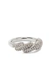Eddie Borgo Pavé-setting Ring In Gray
