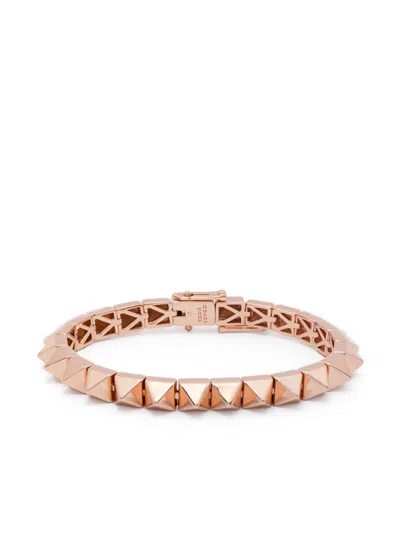 Eddie Borgo Pyramid Bracelet In Gold