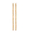 Eddie Borgo Pyramid Drop Earrings In Gold