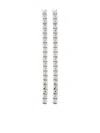 Eddie Borgo Pyramid Drop Earrings In Silver