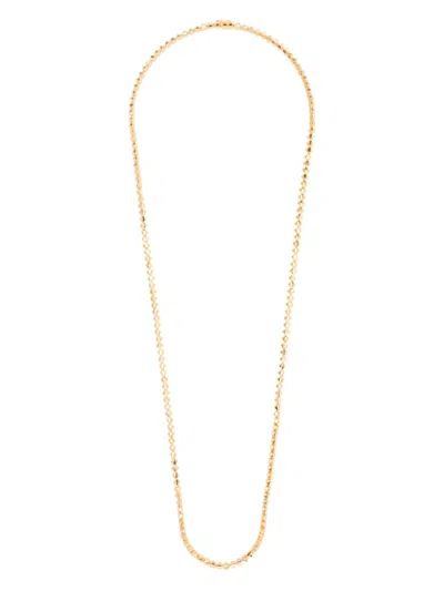 Eddie Borgo Pyramid Necklace In Gold