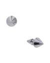 Eddie Borgo Rhodium Plated Cone Studs