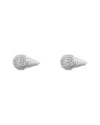 Eddie Borgo Rhodium Plated Dome Studs In Grey