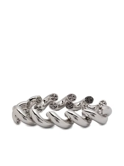 Eddie Borgo Rope Bracelet In Silver