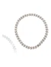 Eddie Borgo Rope Pavé Necklace In Metallic