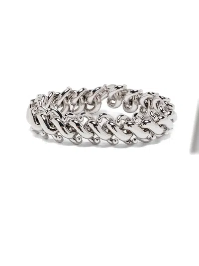 Eddie Borgo S Curve Link Bracelet In Metallic