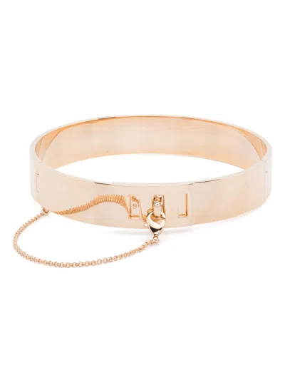 Eddie Borgo Safety Chain Choker In Gold