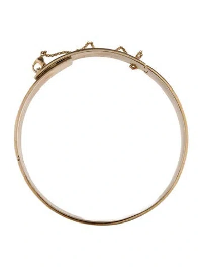 Pre-owned Eddie Borgo Safety Chain Choker Necklace, 4.5" In Multi