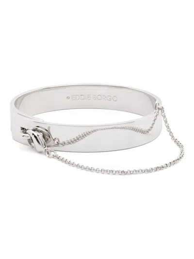 Eddie Borgo Safety Chain Choker In Silver