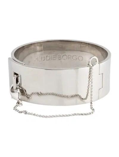 Pre-owned Eddie Borgo Safety Chain Cuff, 7" In Multi
