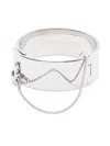Eddie Borgo Safety Chain Cuff In Silver
