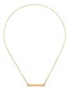 Eddie Borgo Safety Chain Necklace In Gold