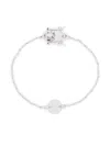 Eddie Borgo Single Cone Bracelet In Silver