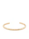 Eddie Borgo Small Pyramid Cuff In Gold