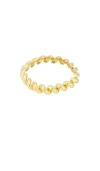 Eddie Borgo Small Rope Bracelet In Gold