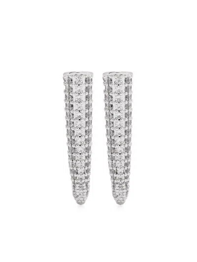 Eddie Borgo Spike Earrings In 银色