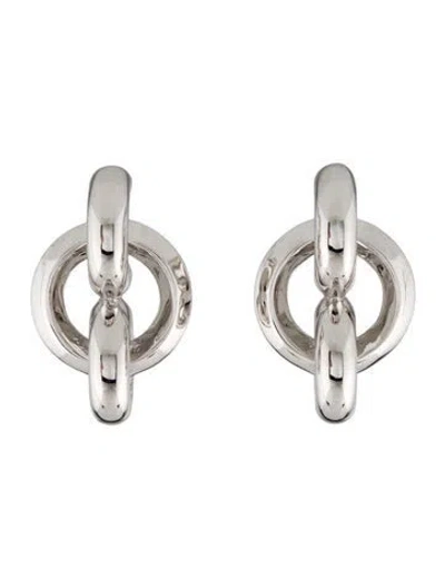 Pre-owned Eddie Borgo Stud Drop Earrings In Multi
