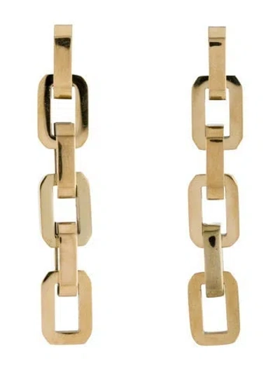 Pre-owned Eddie Borgo "supra" Drop Earrings In Multi