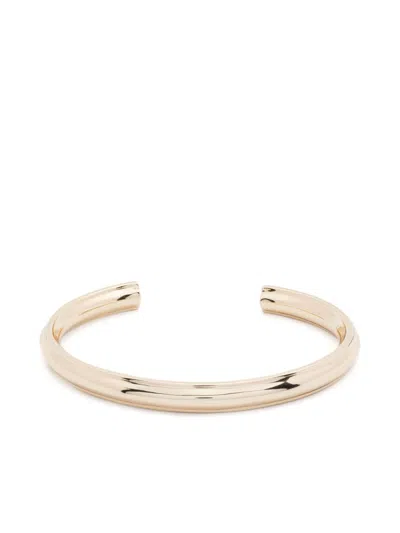 Eddie Borgo Thin Ripple Bracelet In 金色
