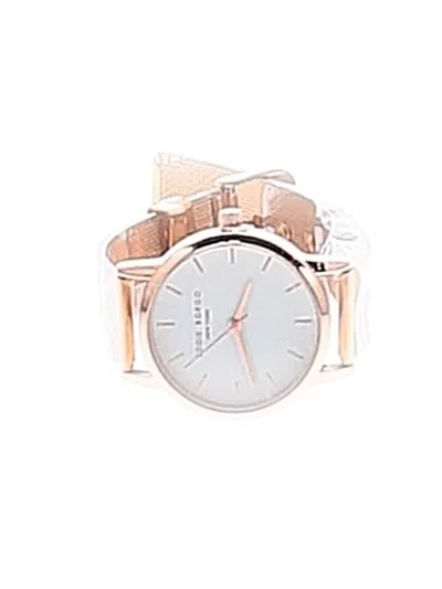 Pre-owned Eddie Borgo Watch In White