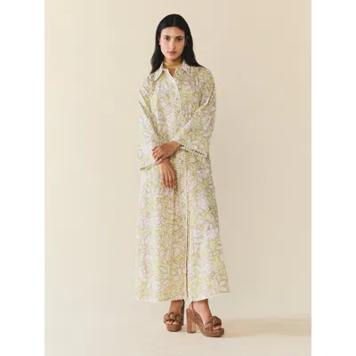 Eddy Birdie Dress In Neutral