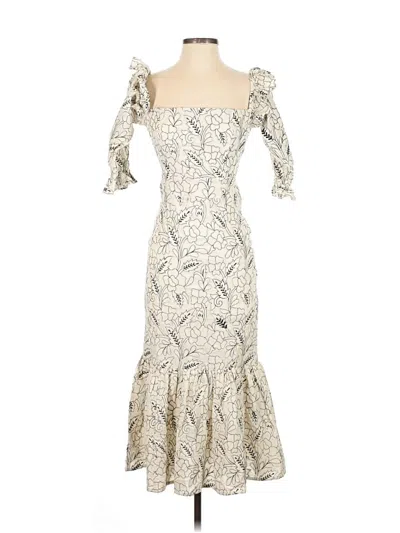 Pre-owned Eddy Cocktail Dress In Ivory