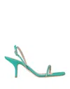 Eddy Daniele Sandals In Green