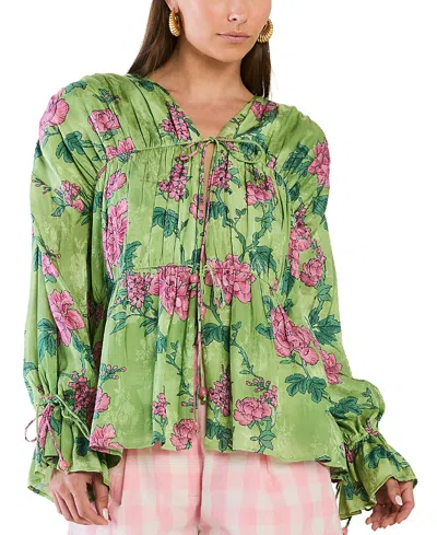 Eddy Isle Top In Green