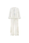 Eddy Juliana Pants In White