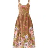Eddy Katherine Dress In Brown