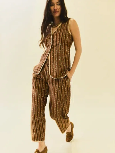 Eddy Nina Pant In Brown