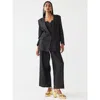 Eddy Sloan Blazer In Black Lurex Stripe