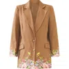 Eddy Sloan Blazer In Brown