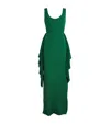 Edeline Lee Bubble Jacquard Delphine Gown