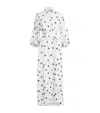 Edeline Lee Polka-dot Wander Midi Dress In White