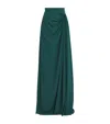 EDELINE LEE RUCHED MAXI SKIRT